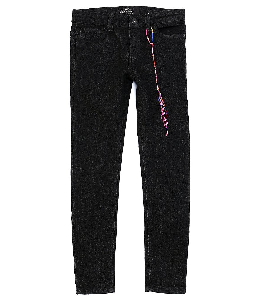Lucky Brand Girls' Stretch Denim Jeans, Skinny Fit Pants with Zipper  Closure & 5 Pockets, Ada Zoe, 4-5 : : Clothing, Shoes & Accessories