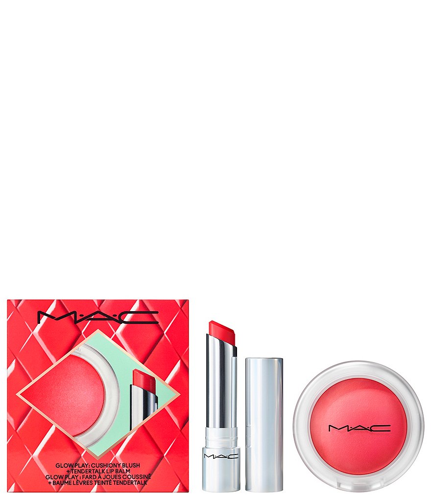 MAC No Work All Glow Play Blush + Lip Gift Set | Dillard's