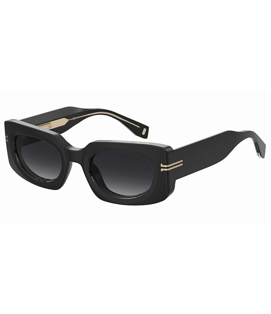 Marc Jacobs Square Sunglasses in Black | REVOLVE