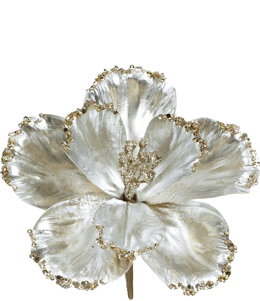 Mark Roberts Sparkling Magnolia Clip, Set of 12