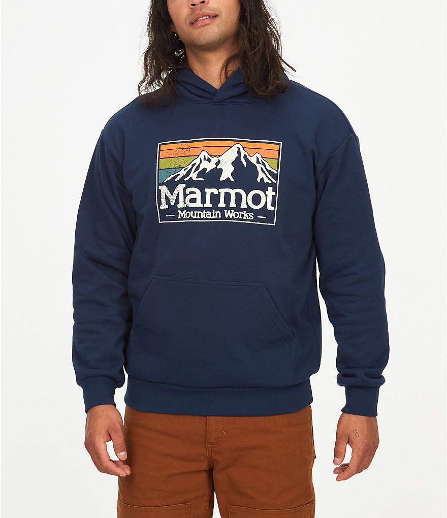 Marmot MMW Gradient Fleece Hoodie | Dillard's