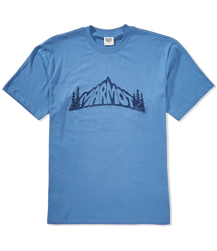 Marmot Peaks & Trees Graphic Short Sleeve T-Shirt | Dillard's