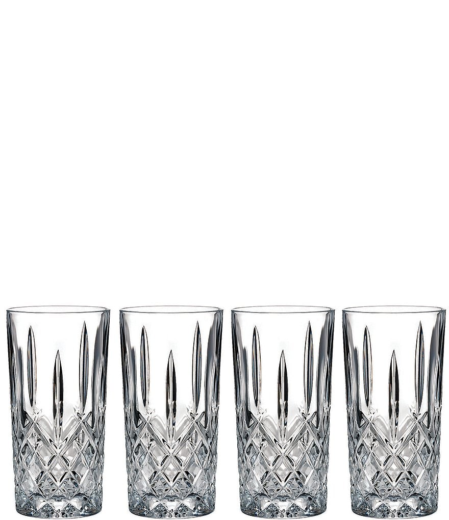 Set of 4 Marquis by Waterford Entertaining Collection Vintage HiBall 