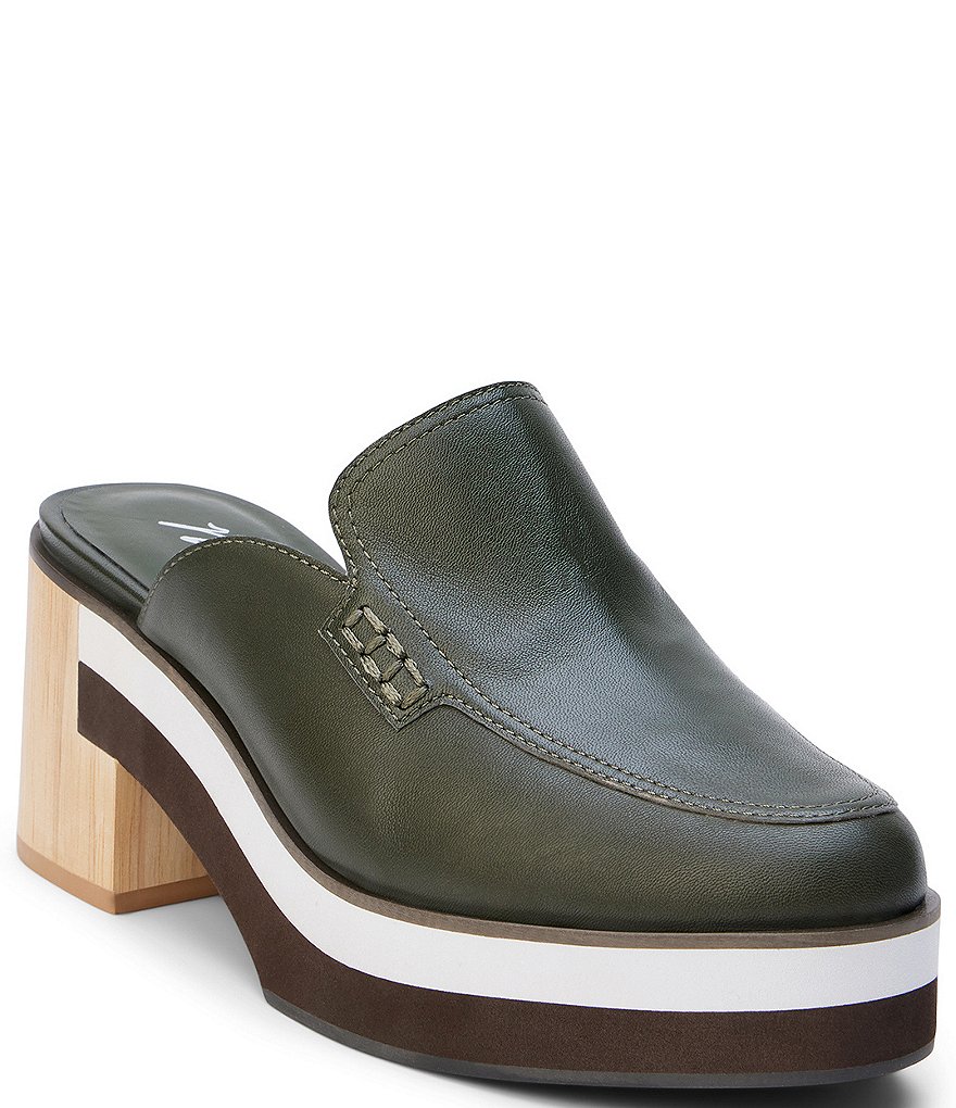 Matisse Kristy Leather Platform Mule Clogs | Dillard's