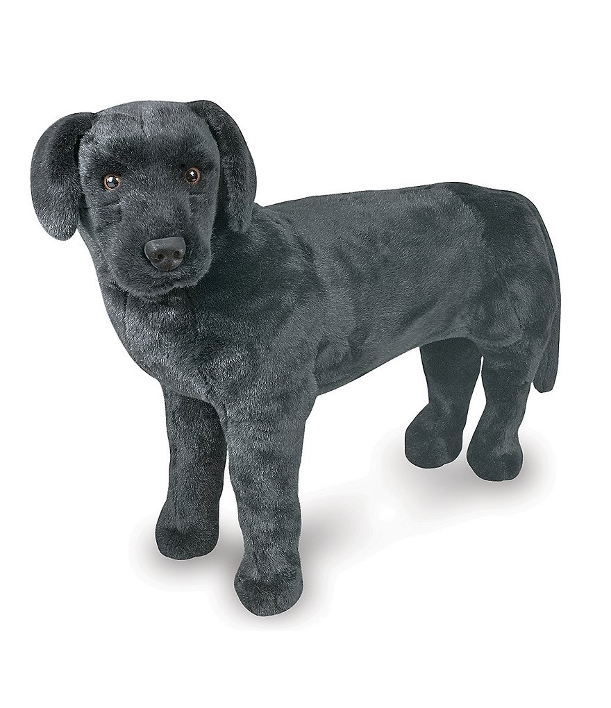 melissa & doug giant black lab