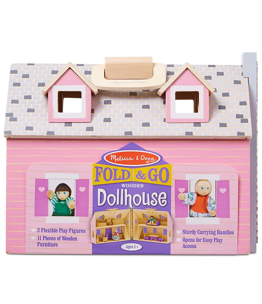 melissa and doug fold and go dollhouse