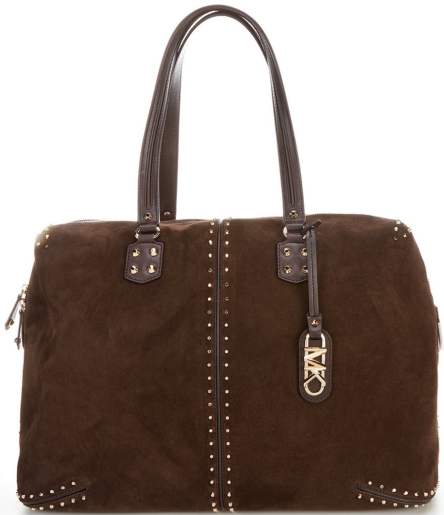 Michael kors outlet suede bag