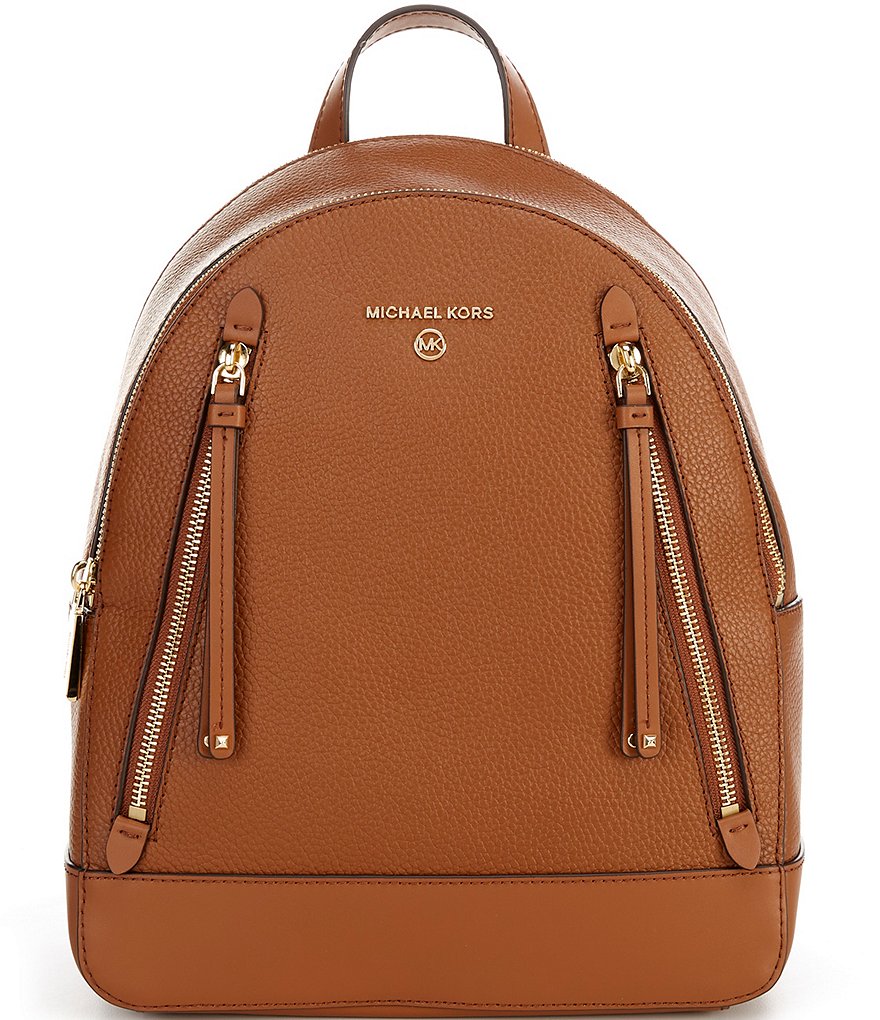 Michael Kors Womens Rhea Zip Backpack Handbag Red (Maroon) : Amazon.in:  Fashion