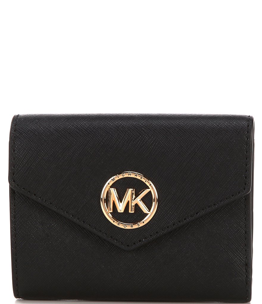 Michael Kors - Authenticated Wallet - Leather Black Plain for Women, Very Good Condition