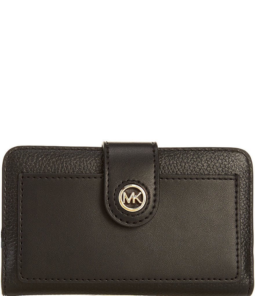 Michael Kors Charm Medium Tab Pocket Bifold Wristlet Dillard s