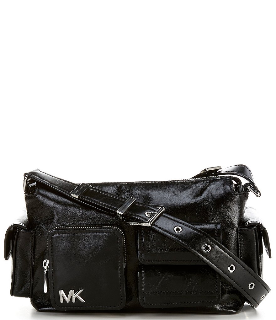 ショルダーバッグ・ポシェット Michael By Michael Kors Printed Canvas Dakota Crossbody Bag Michael Kors Dakota Medium Pocket Shoulder Crossbody Bag