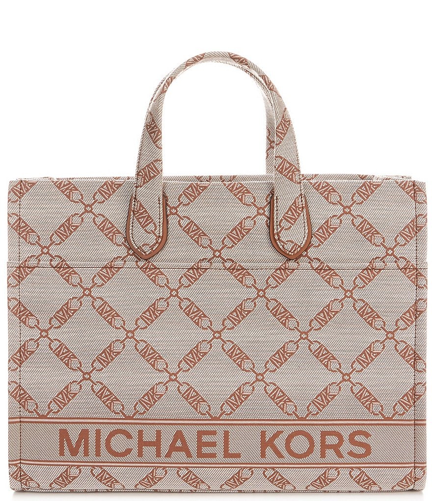 Michael Kors Gigi Jacquard Tote Bag