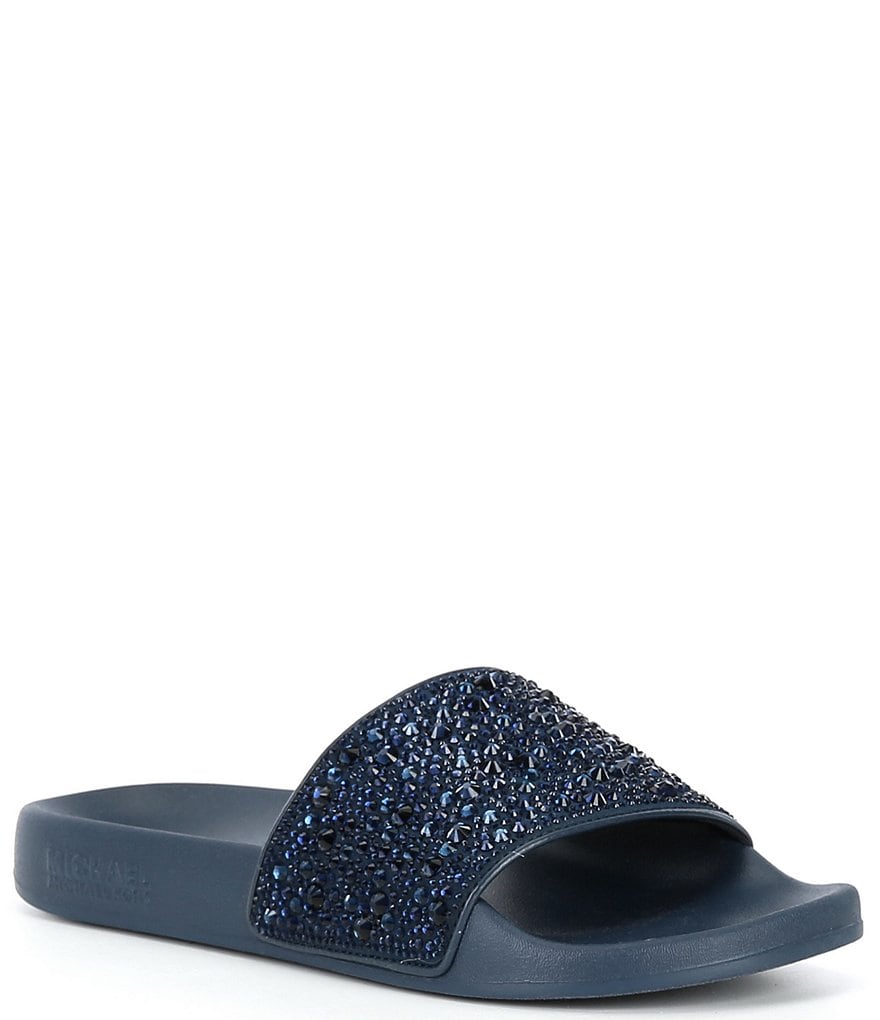 Michael kors deals rhinestone slides