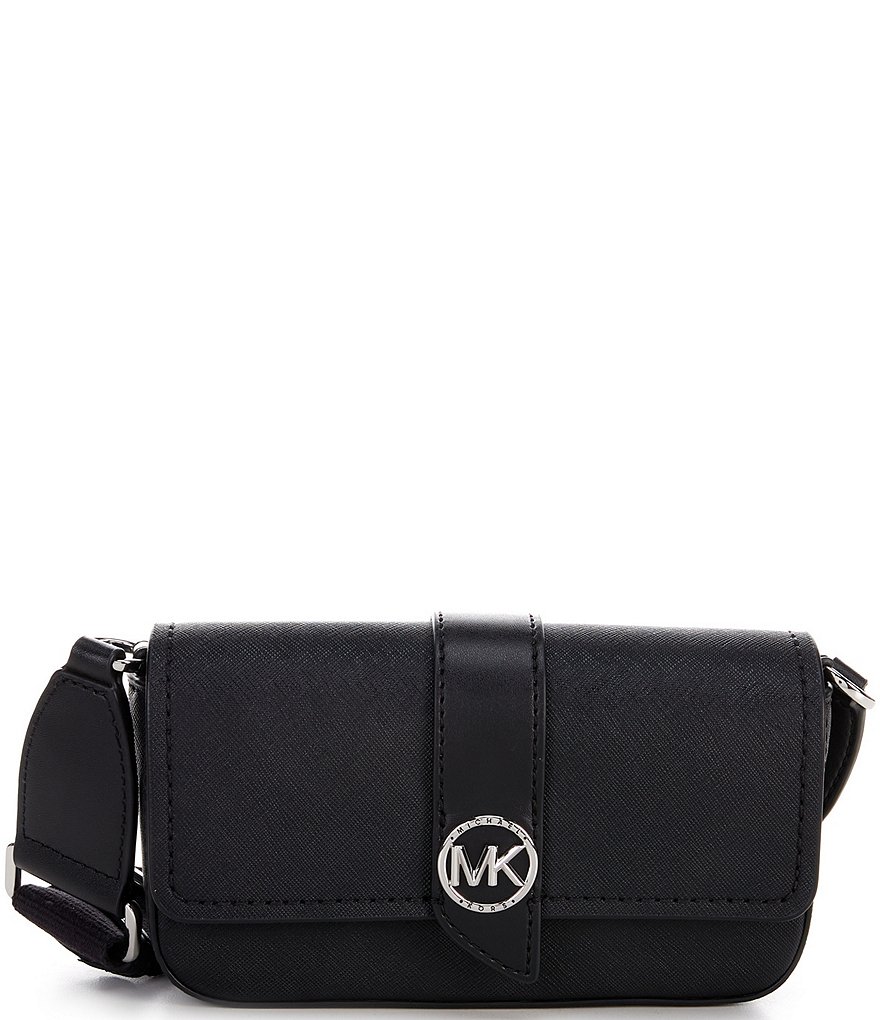 Michael Kors Greenwich Extra Small East West Sling Leather Crossbody -  Macy's