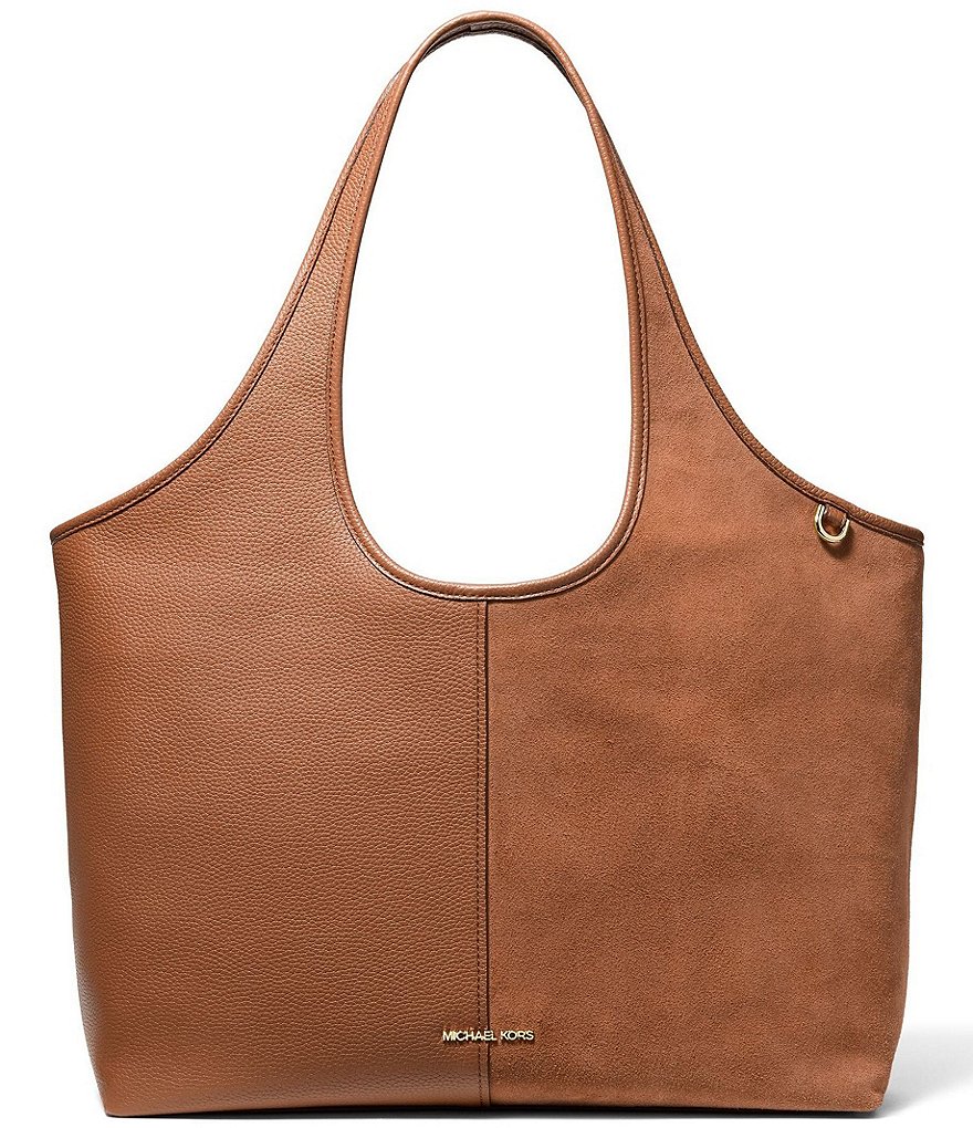 Michael Kors Henly Large Shopper Suede Tote Bag | Dillard's