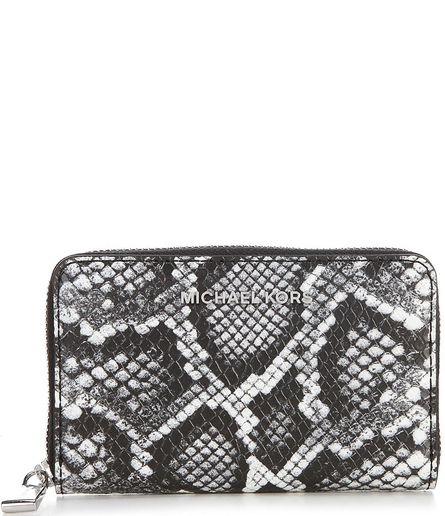 Michael kors deals python wallets black