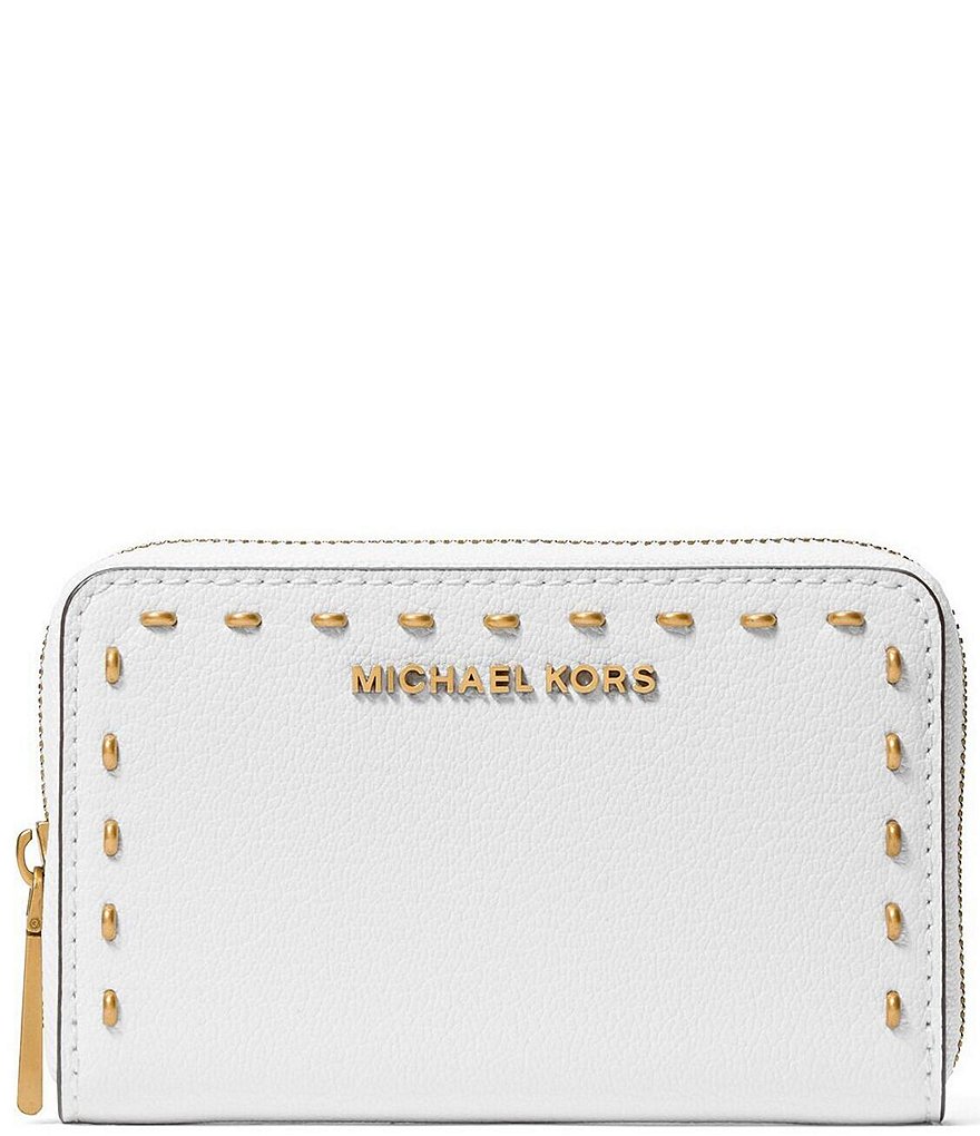 Michael Kors Jet Set Small Zip Around Card Case | Dillard's