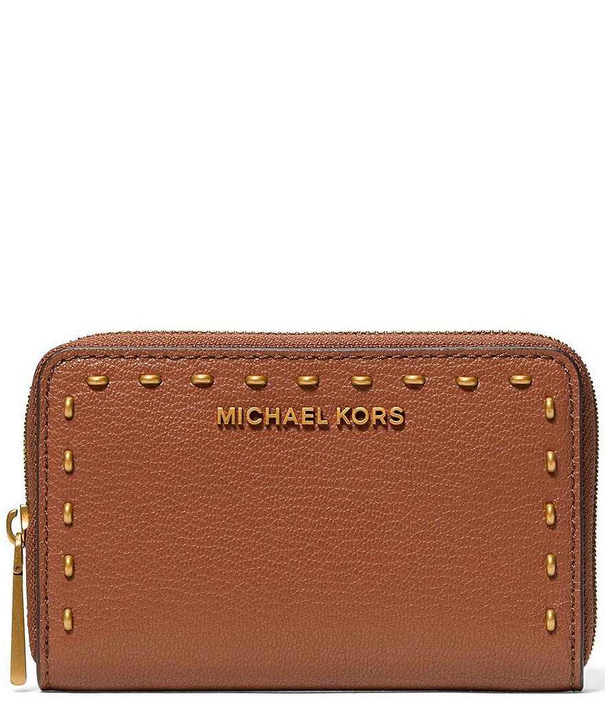 Michael Kors Jet Set Small Zip Around Card Case | Dillard's