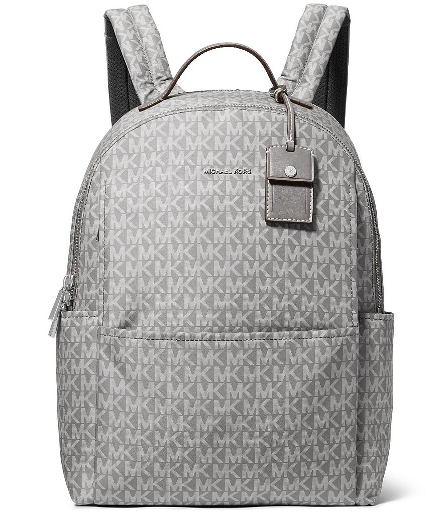 Michael Kors Large Sable Signature Logo Multifunction Backpack