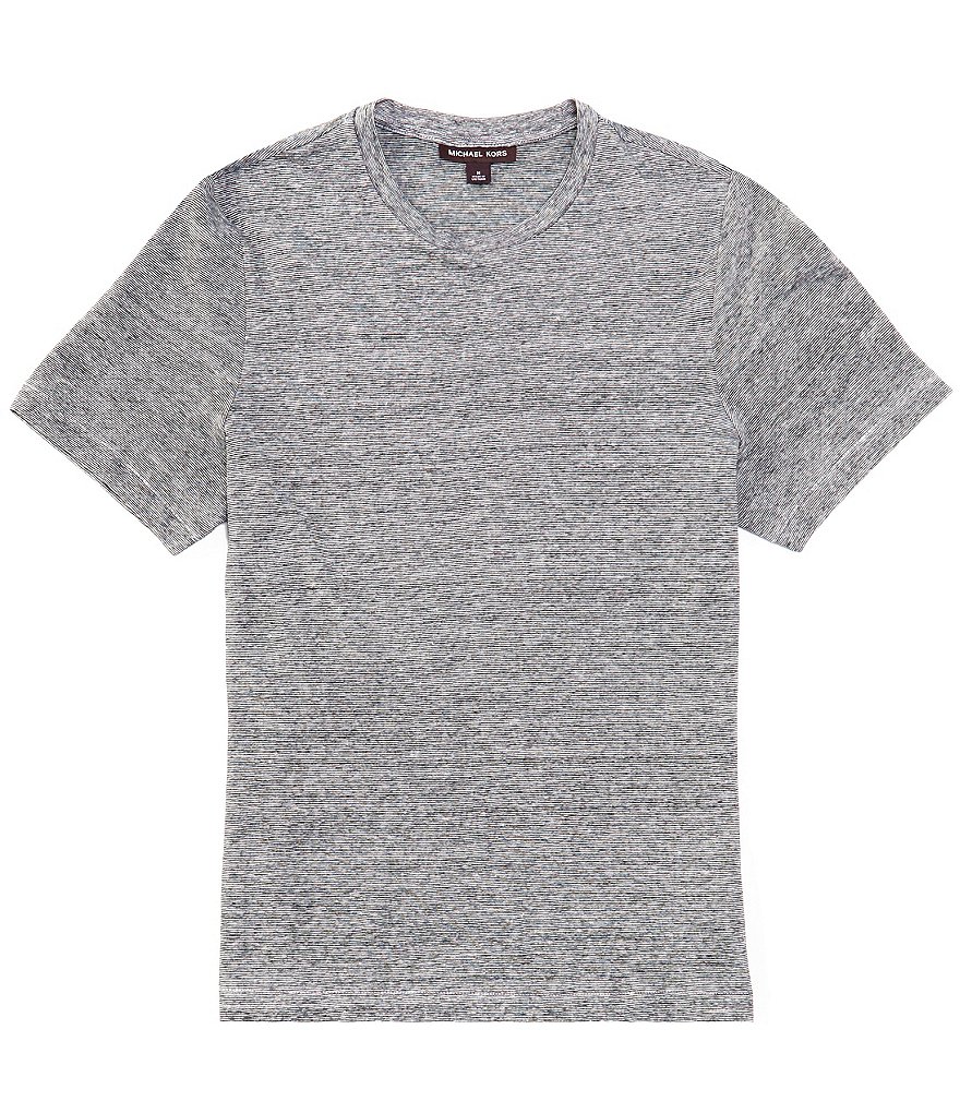 Tシャツ・カットソー Michael Kors SS25 LONG SLEEVES LINEN SHIRT (CS4400H4YT 230) Oversized Linen Shirt | Michael Kors [TW]