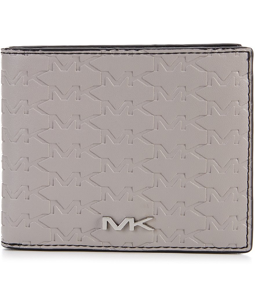 Michael Kors Malone Slim Billfold - Pearl Grey