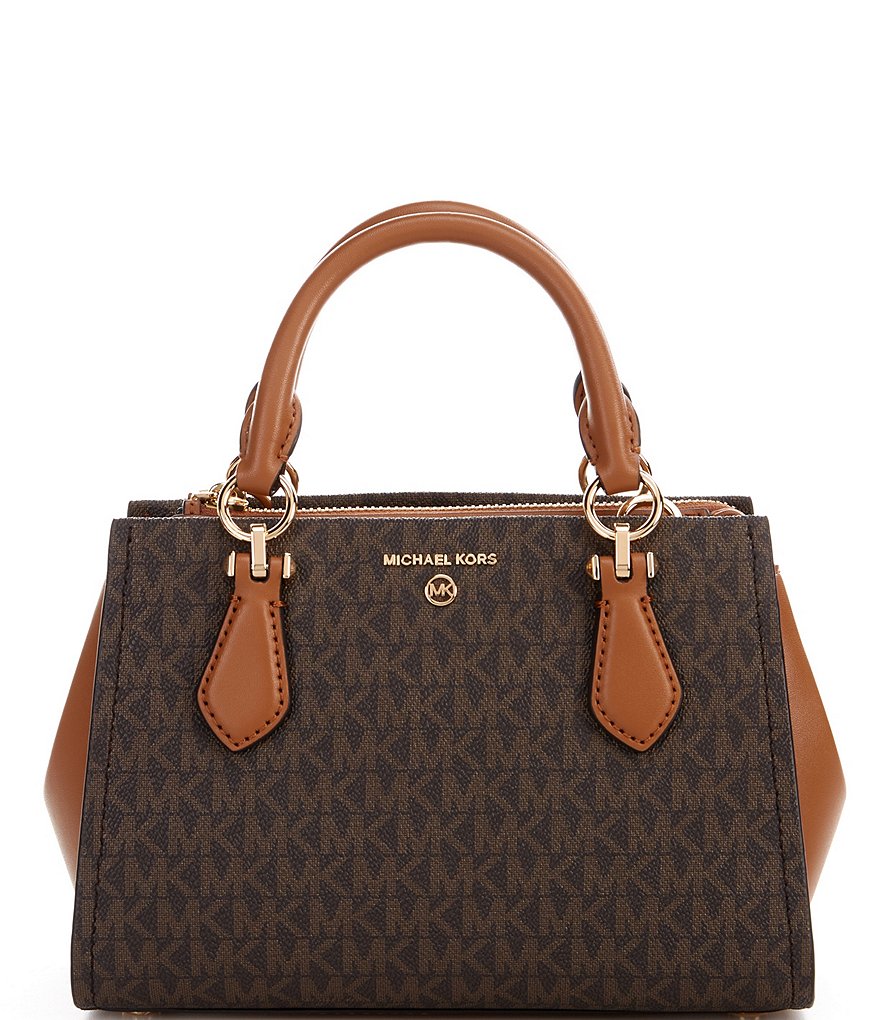 Buy Michael Kors Marilyn Logo Print Tote Bag, Brown Color Women