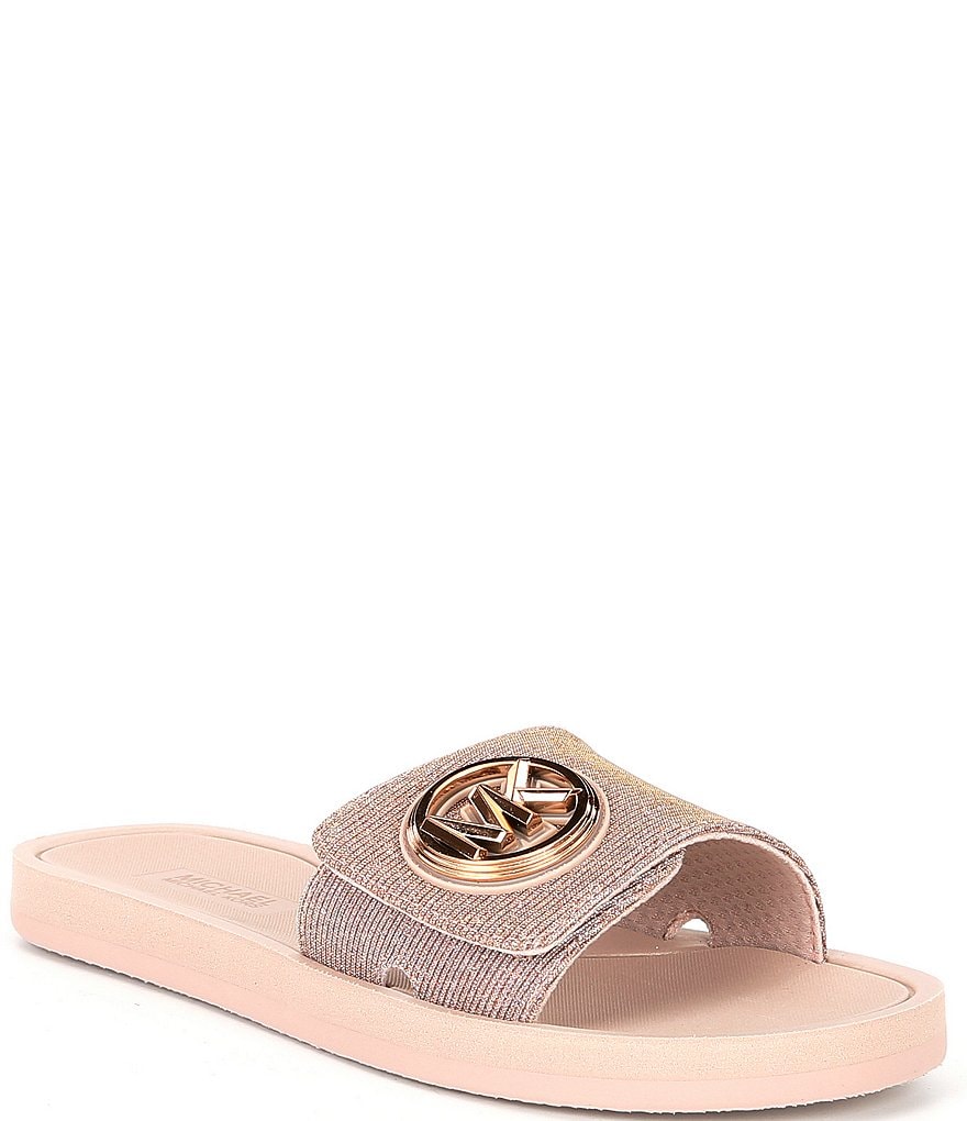 Michael kors colorful discount slides