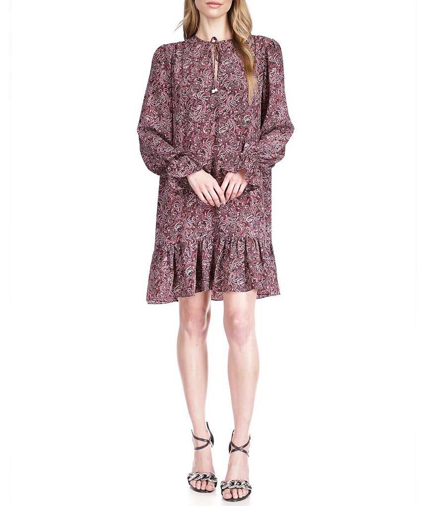 マイケル コース MICHAEL Michael Kors Foil Paisley シフト Dress