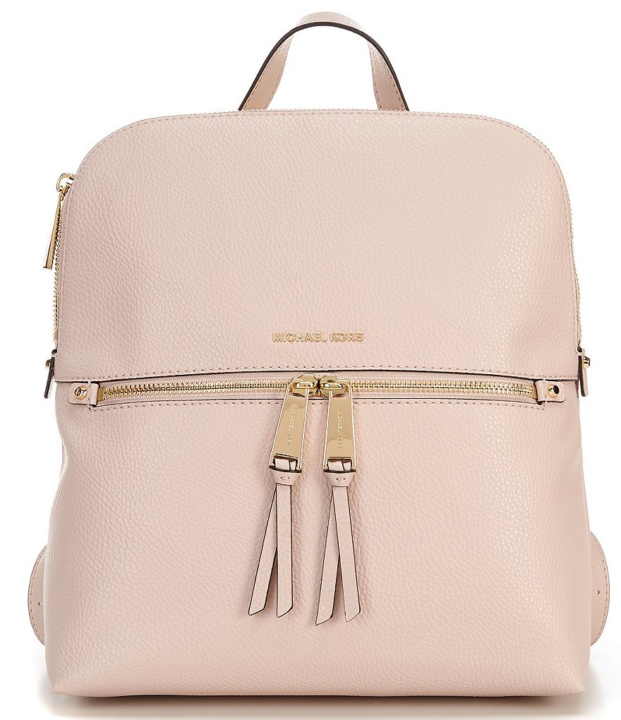 Michael Kors Rhea Embossed Medium Slim Backpack | Dillard's