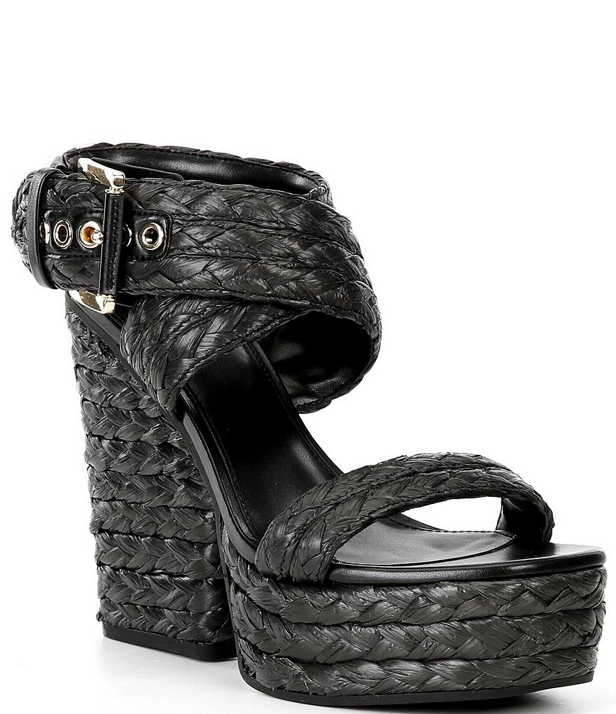 【Michael Kors】Rhoda プラットフォーム サンダル Michael Kors Rhoda Husk Platform Wrapped Sandals | Dillard's