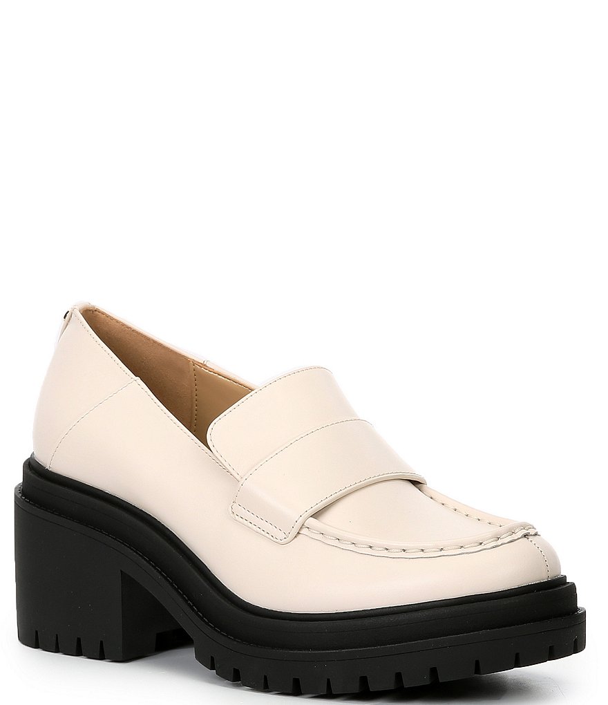 Michael kors cheap white loafers