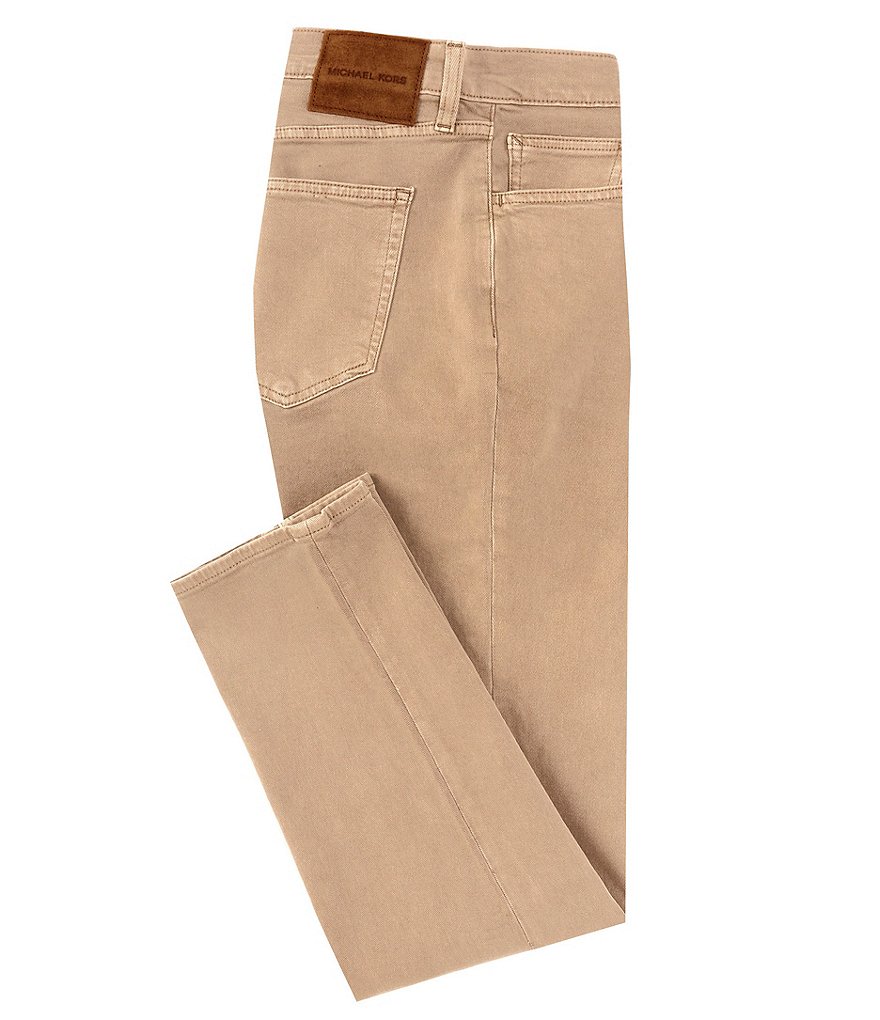 michael kors pants mens brown