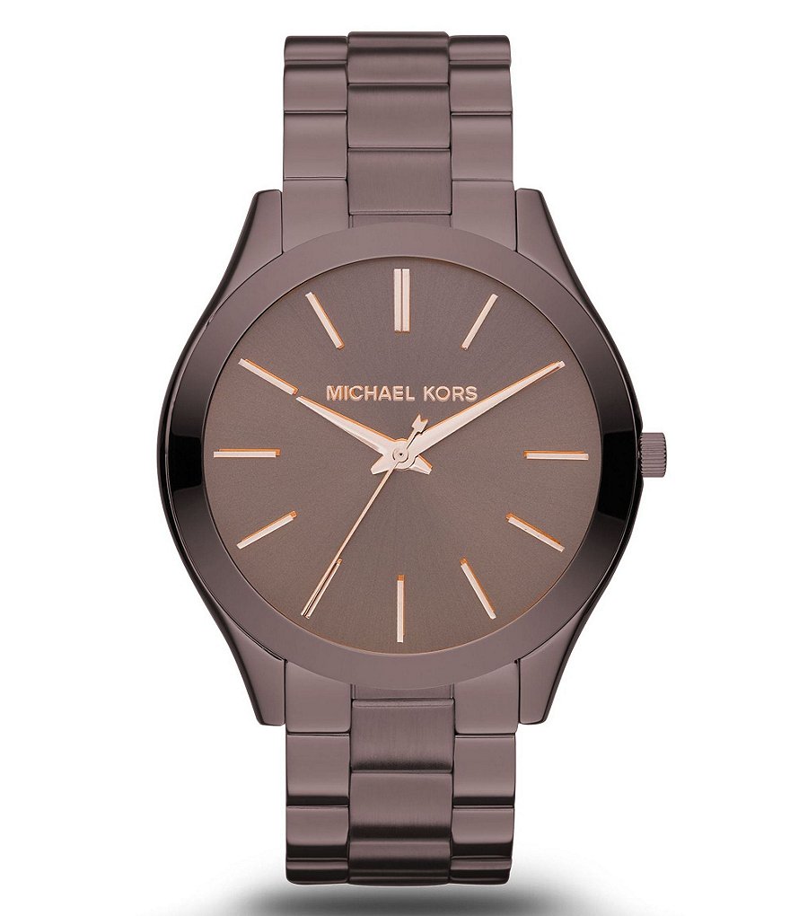 Michael Kors Slim Runway Bracelet Watch | Dillards