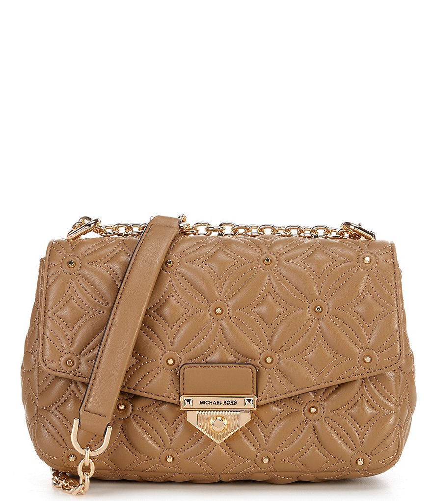 SoHo Large Quilted Leather Shoulder Bag  Michael Kors