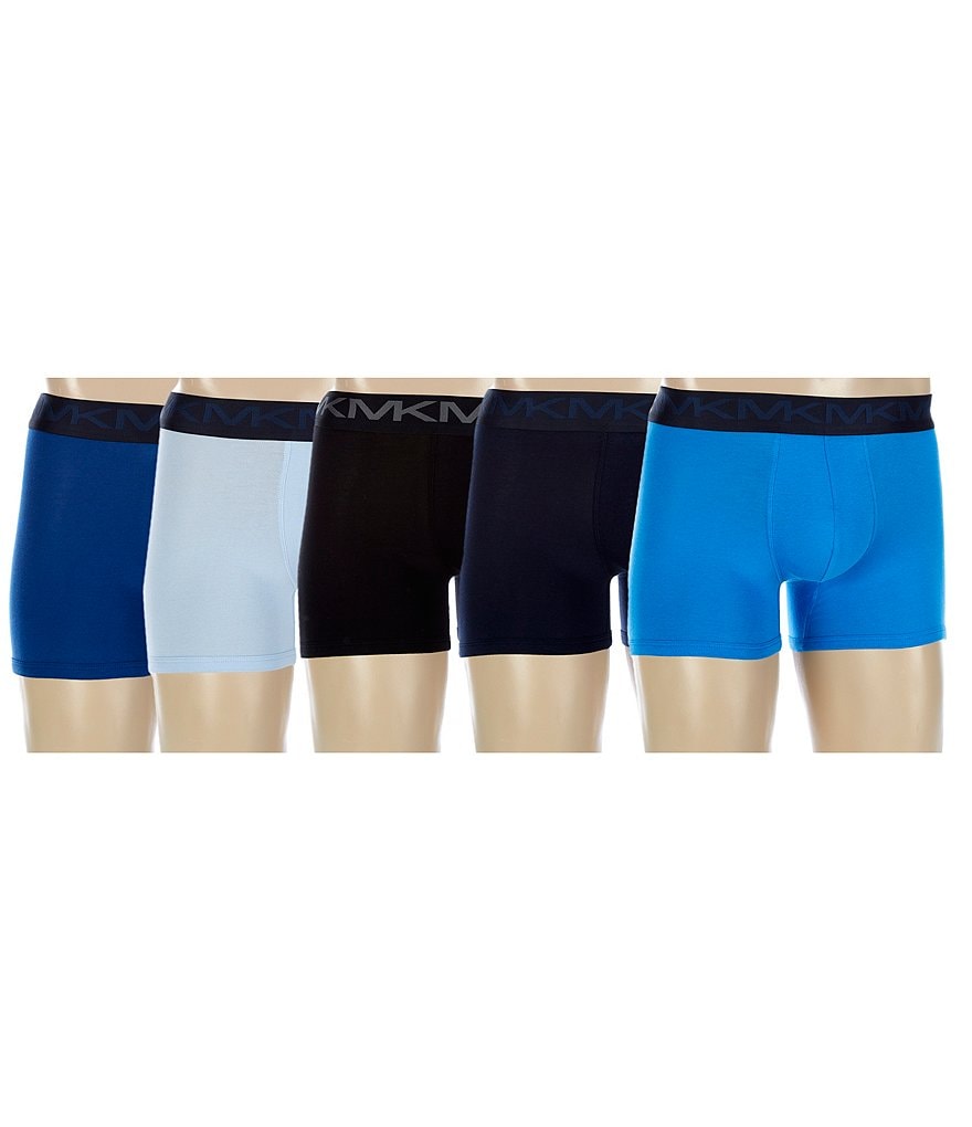 Michael Kors 3-Pk. Stretch Factor Trunks - White - Boxers