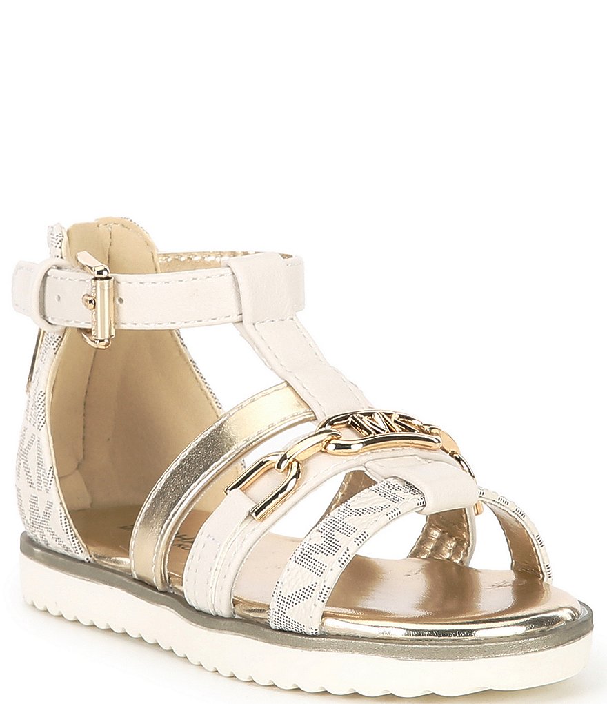 MICHAEL Michael Kors Girls' Brandy Johanne Gladiator Sandals (Toddler ...