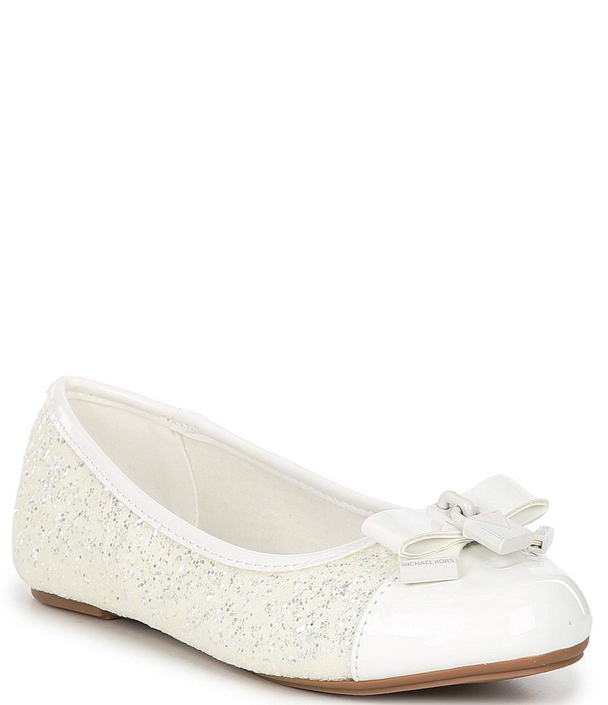 Michael kors deals fulton flats white