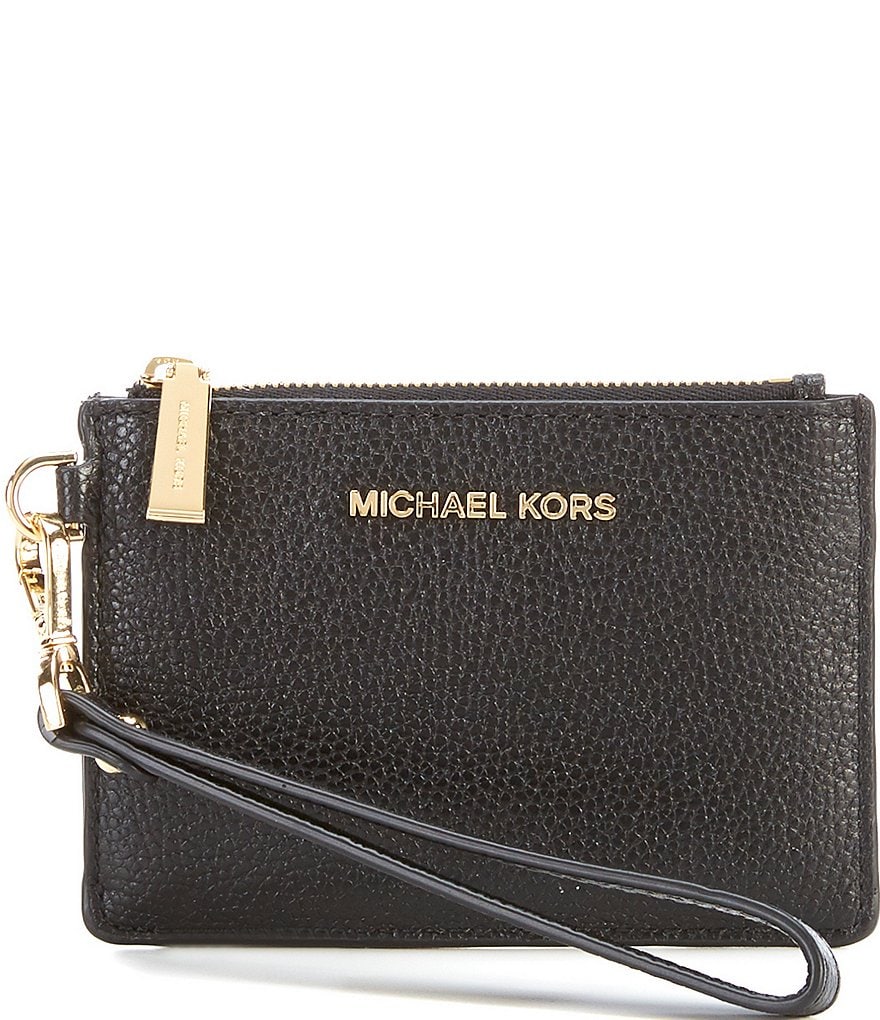 michael kors black coin purse