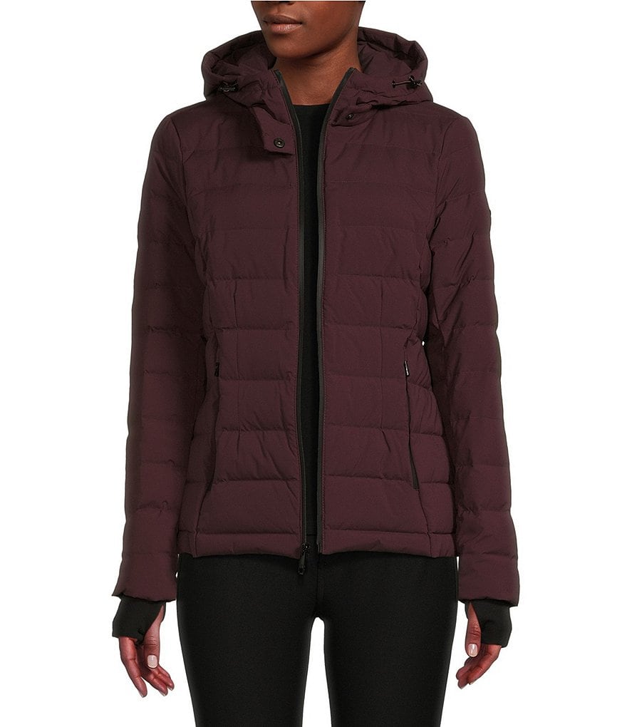 michael kors burgundy jacket