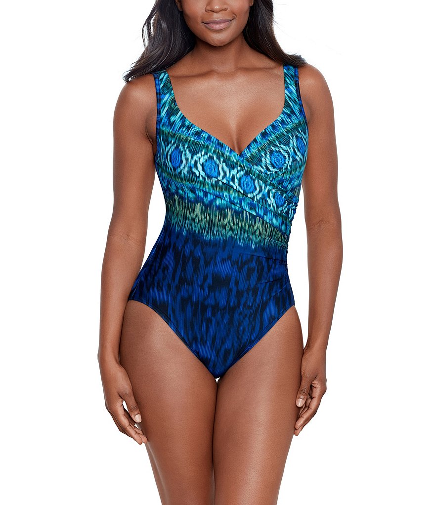 Miraclesuit Untamed It's A Wrap One Piece Swimsuit 6552280