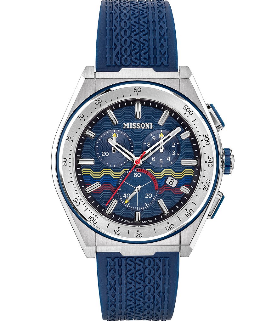 Missoni Men's M331 Sportswear Blue Chronograph Watch