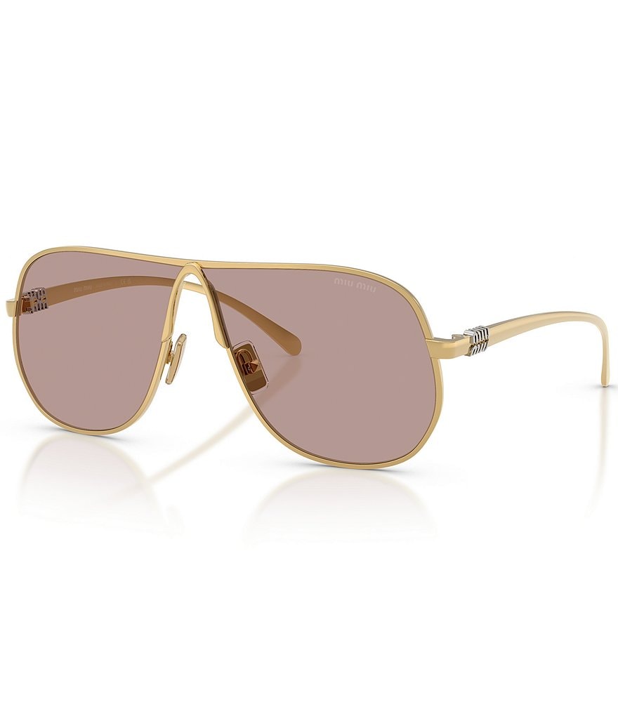 Miu Miu Women's MU56S5 66mm Pilot Sunglasses | Dillard's