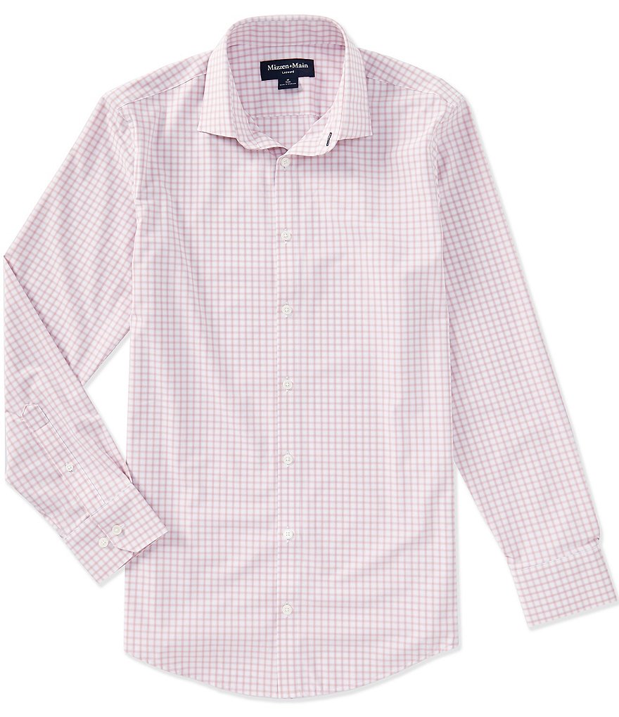 Mizzen+Main Leeward Morgan Plaid Long Sleeve Woven Shirt