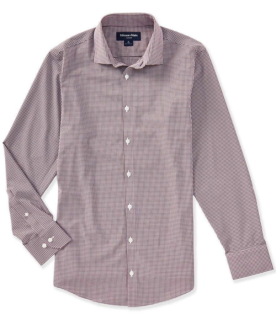 Mizzen+Main Leeward Peter Gingham Long Sleeve Woven Shirt