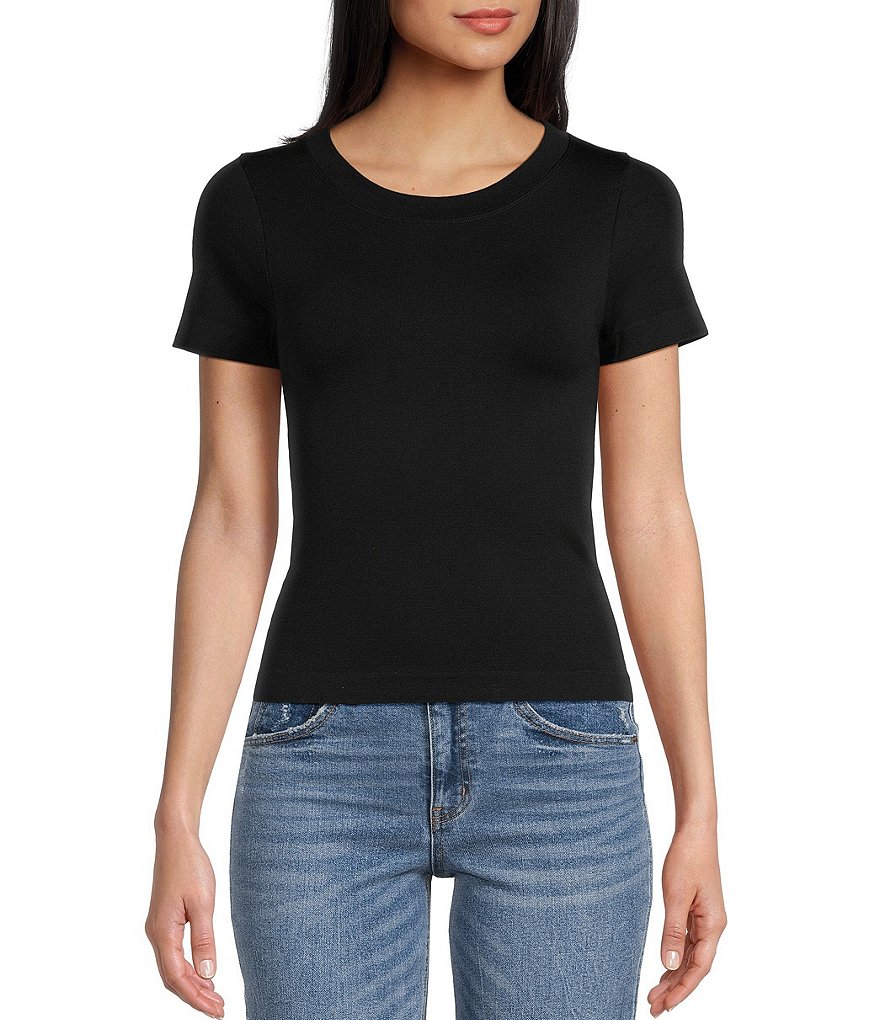 トップス moa Moa Moa Short Sleeve Seamless T-Shirt | Dillard's