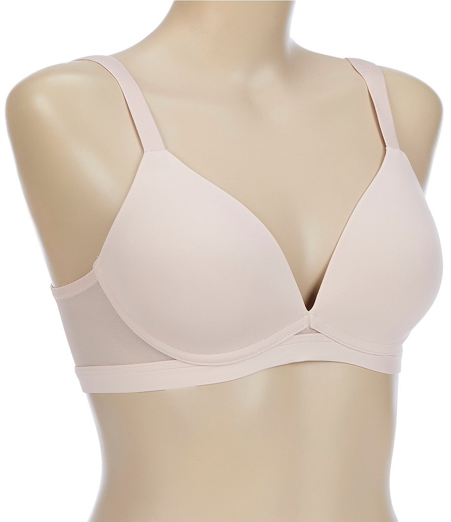 PTOLOCIF Front Close Bras for Older Women Wirefree T-Shirt Bra