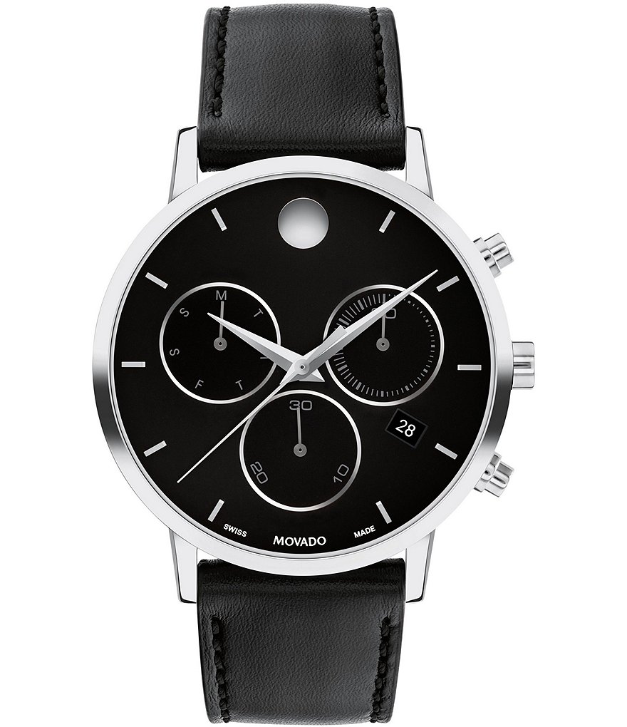 MOVADO - MOVADO 腕時計 ブラック レディース クウォーツの通販