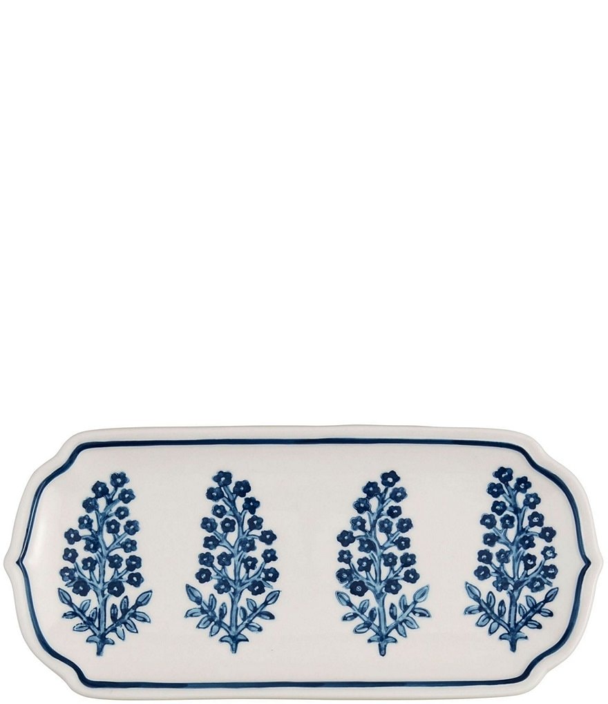 Mud Pie Bloom Print Everything Dish
