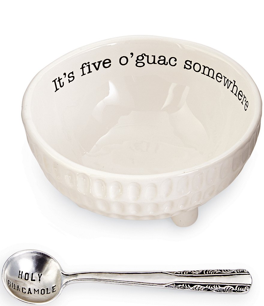 Mud Pie Circa Ceramic 2-Piece Guacamole Set