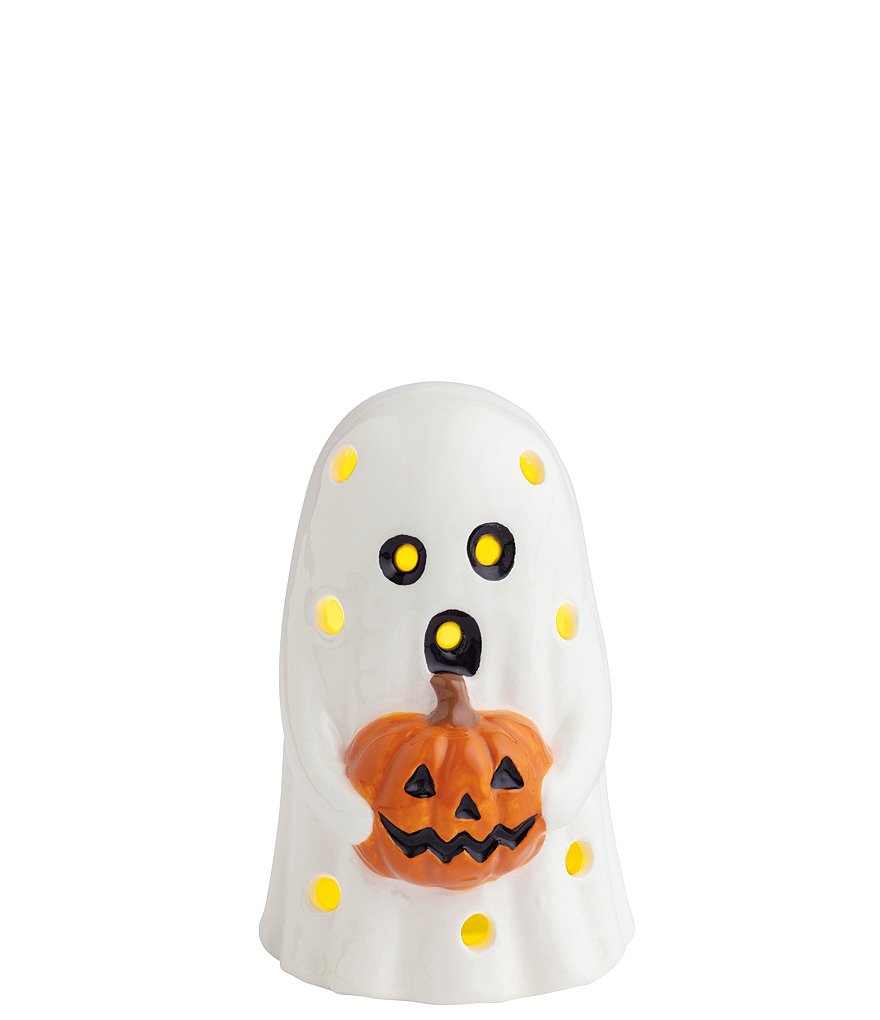 Mud Pie Halloween Ghost Light-Up Sitter